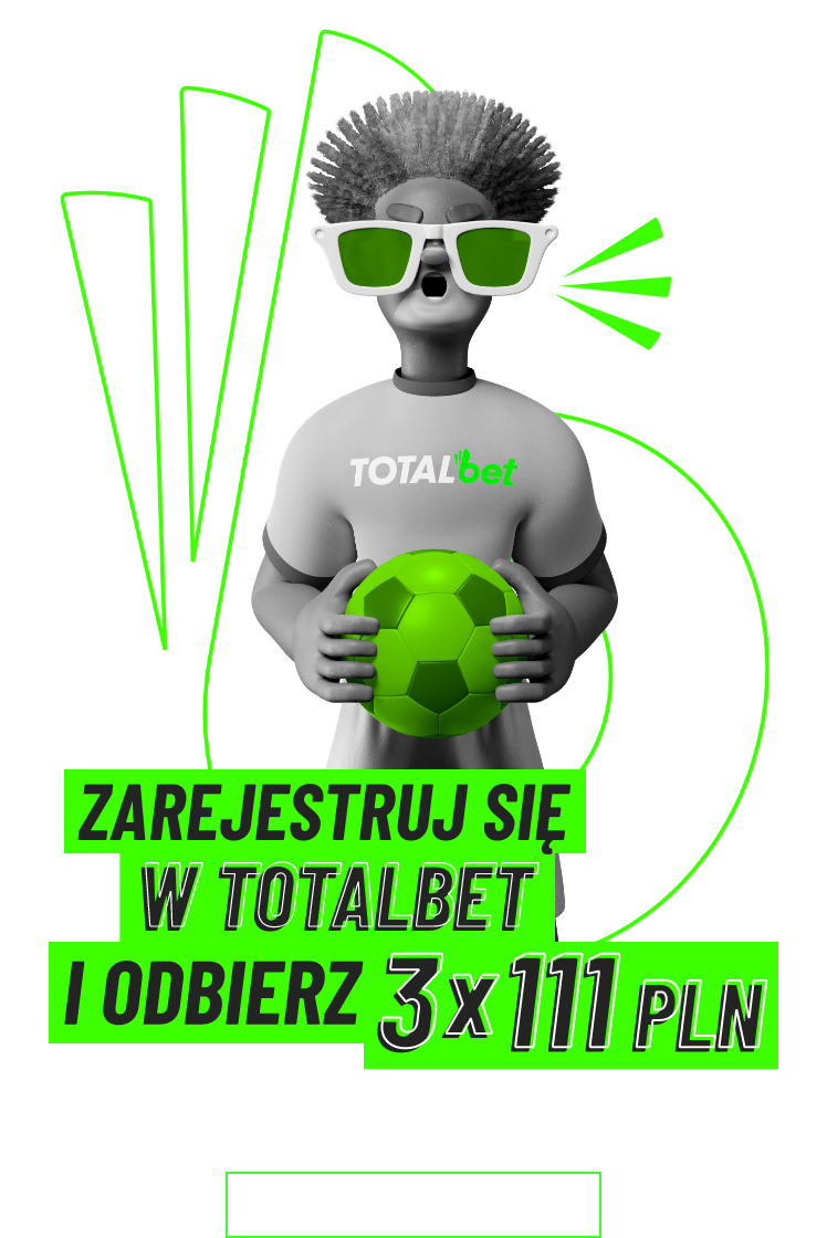 Zarejestruj się w TOTALbet i zyskaj bonus do 5230 PLN